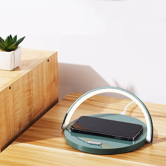 Rainbow LED Wireless Charging Phone Holder