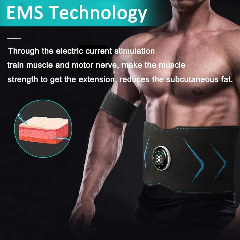 EMS Electric Abdominal Body Slimming Belt