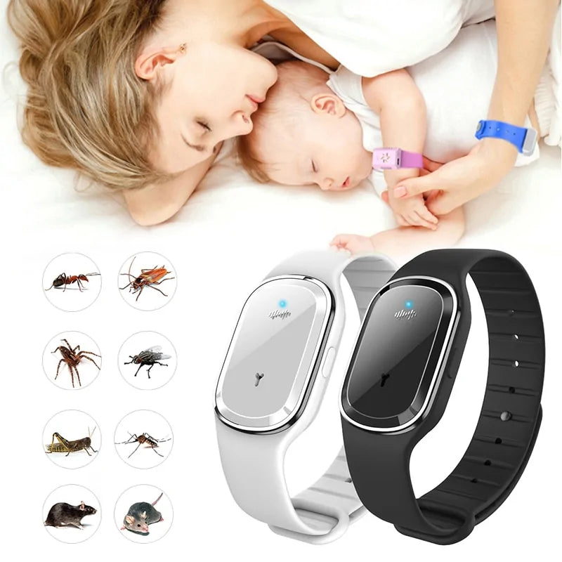 Ultrasonic Mosquito Repellent Bracelet