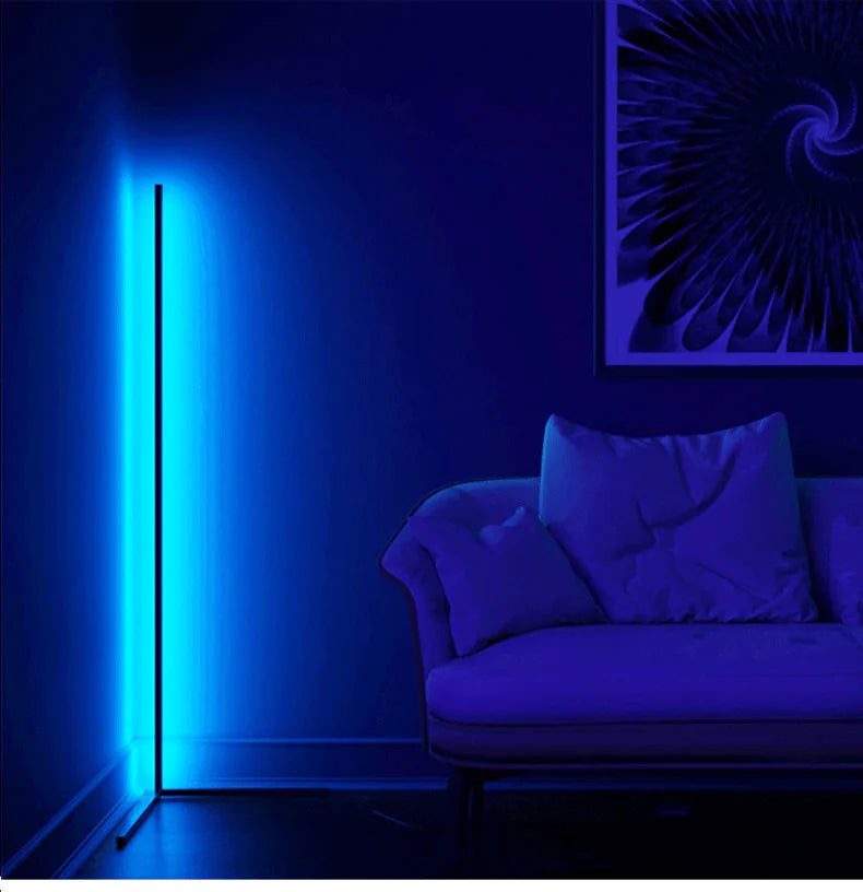 Nordic RGB Corner Floor Lamp Modern Simple